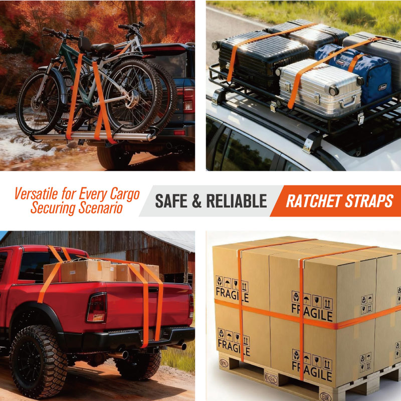 Zinc Ratchet Straps