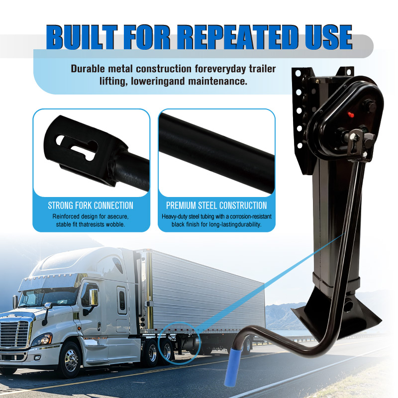 Heavy Duty Landing Gear Crank Handle for Semi Truck Trailer