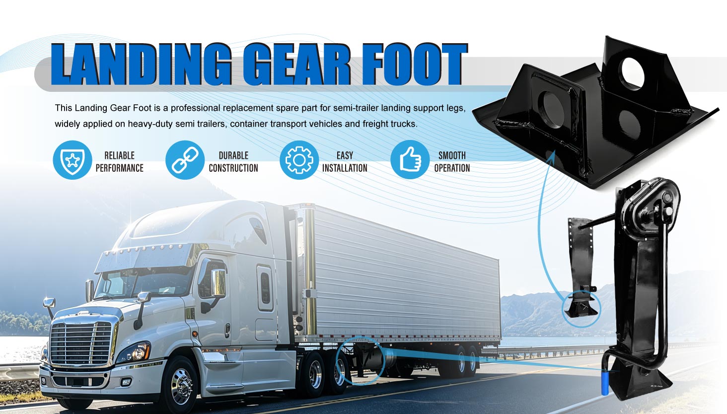 Landing Gear Foot