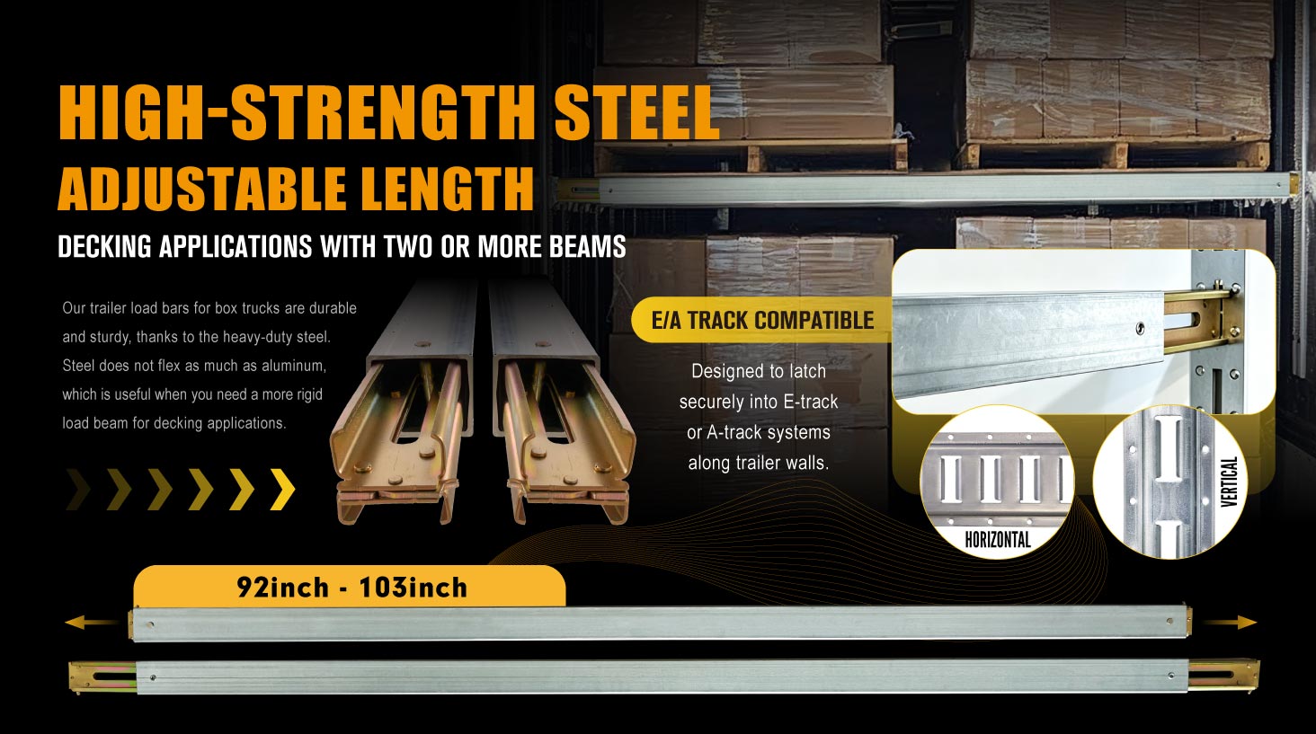 Heavy Duty Steel Decking Beam
