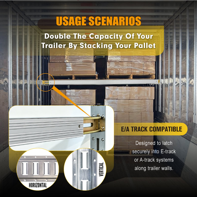 Viga de apuntalamiento de aluminio ajustable de 92